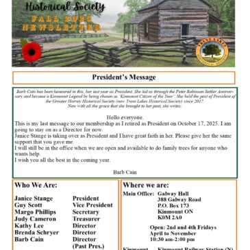 2025 Fall Newsletter